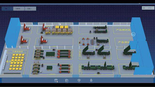 智慧园区建设3D数字孪生仿真系统
